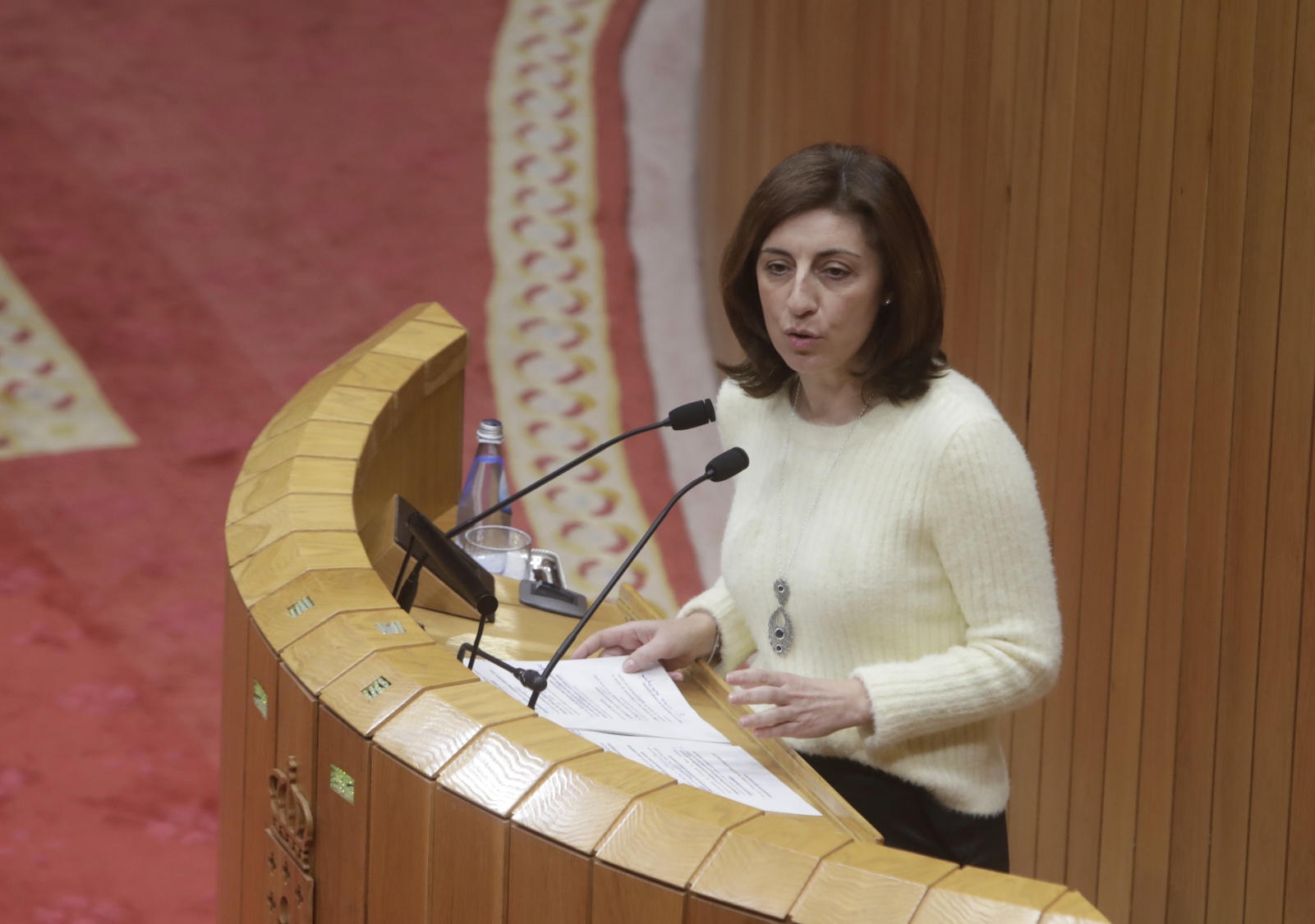 A Conselleira de Medio Ambiente, Territorio e Vivenda afirma que ningunha das vivendas propiedade da Sareb que prometeu o Goberno central en Galicia está dispoñible