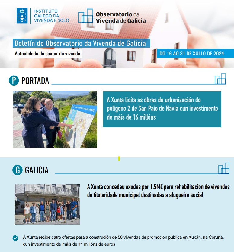 Boletín do 16 ao 31 de xullo de 2024