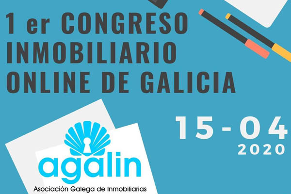 A Asociación Galega de Inmobiliarias organiza o I Congreso Inmobiliario Online de Galicia