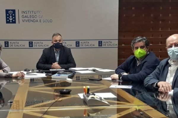 La Xunta y la Federación de Empresas de Rehabilitación de Viviendas colaborarán para difundir entre el sector las condiciones de acceso las ayudas de los fondos europeos