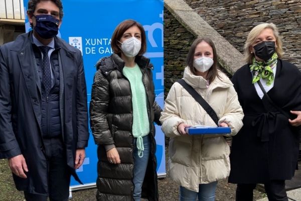 La Xunta entrega cuatro viviendas protegidas en A Tinería a otros tantos jóvenes gallegos y avanza que en los próximos meses prevé adjudicar seis más