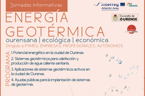 Xornada informativa – Enerxía xeotérmica. Ourense 23/05 de 2018