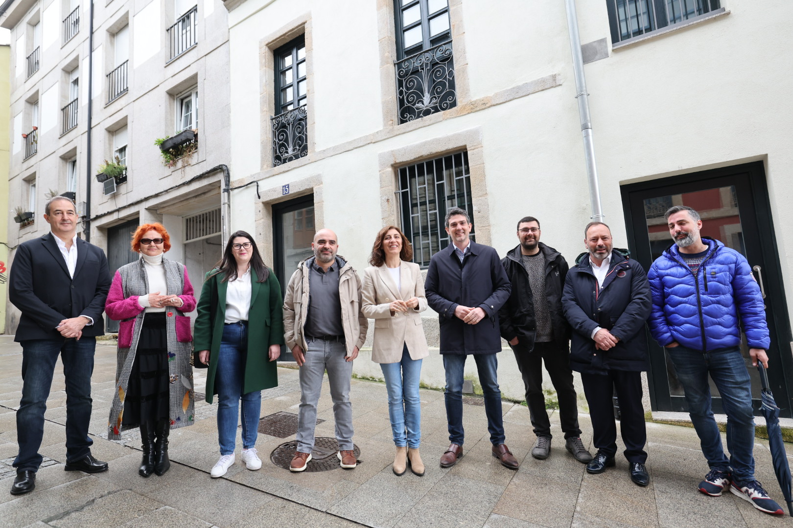 Entregadas en el barrio de A Tinería de Lugo cinco viviendas protegidas rehabilitadas a través del programa Rexurbe