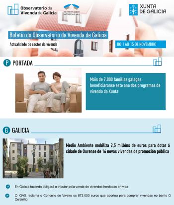 Boletín do 1 ao 15 de novembro de 2018