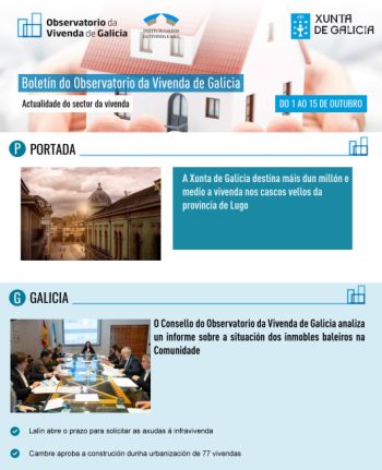 Boletín do 1 ao 15 de outubro de 2019