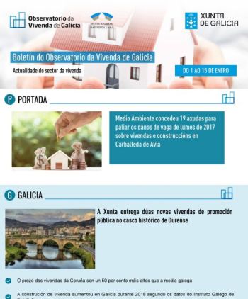 Boletín do 1 ao 15 de xaneiro de 2020