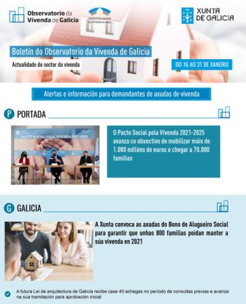 Boletín do 16 ao 31 de xaneiro de 2021