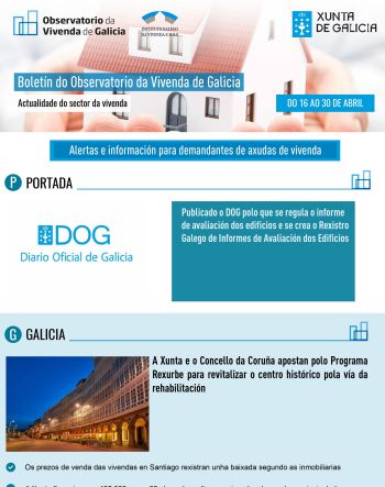 Boletín do 16 ao 30 de abril de 2021