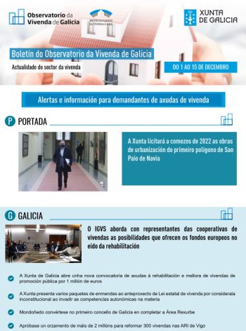 Boletín do 1 ao 15 de decembro de 2021
