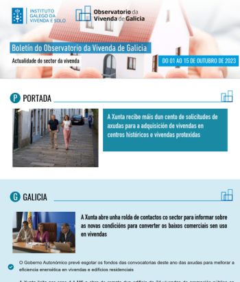 Boletín del 1 al 15 de octubre de 2023