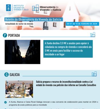 Boletín do 1 ao 15 de febreiro de 2024