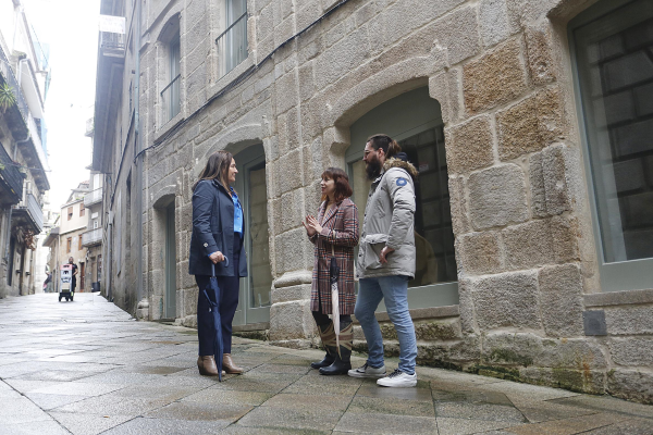 El Consorcio Casco Viejo de Vigo completa la venta del edificio de viviendas de promoción autonómica rehabilitado en la calle Real