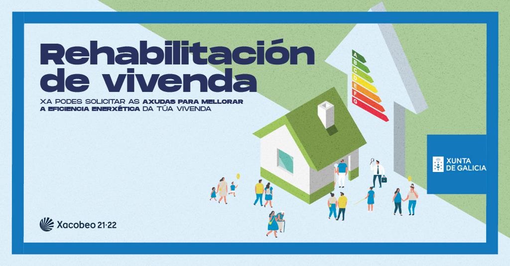 Los propietarios de viviendas y edificios ya pueden optar a las ayudas de la Xunta de hasta 38.750 € para mejorar la eficiencia energética de sus inmuebles