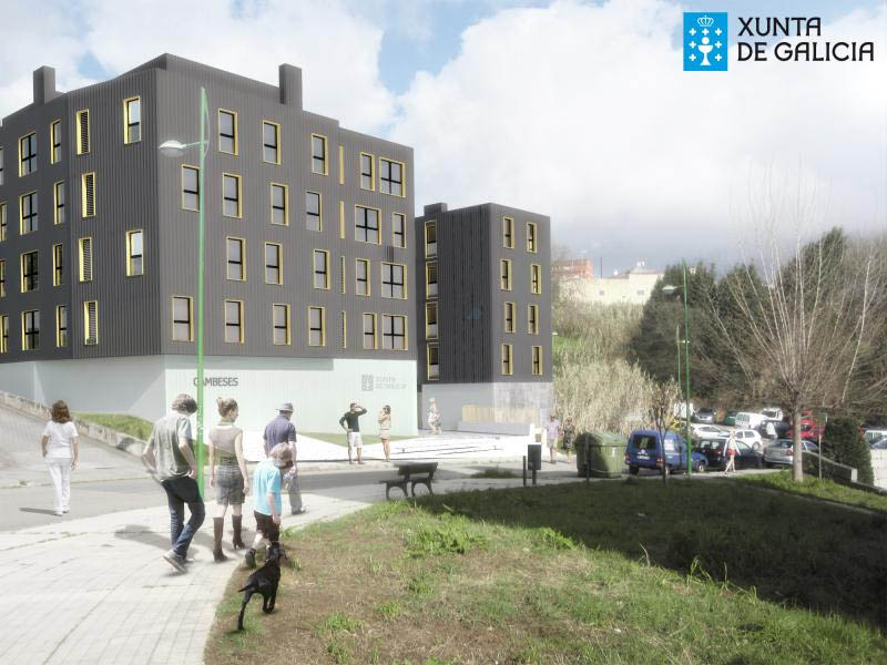 A Xunta adxudica a construción de 36 vivendas de promoción pública en Vigo, cun investimento de preto de 4,2 millóns de euros.